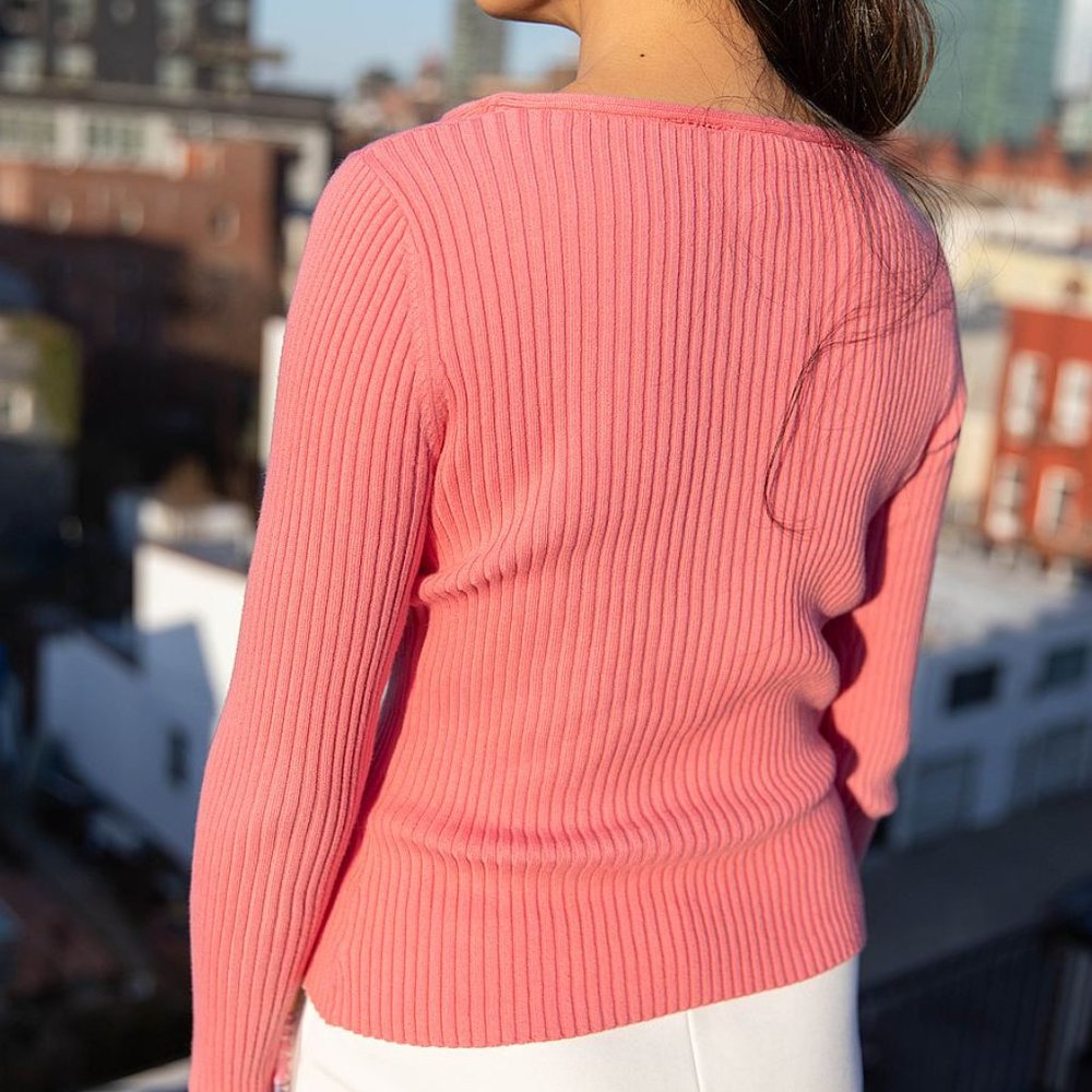 Find Me Now Charlie Ruffled Knit Top - Picture 3 of 4